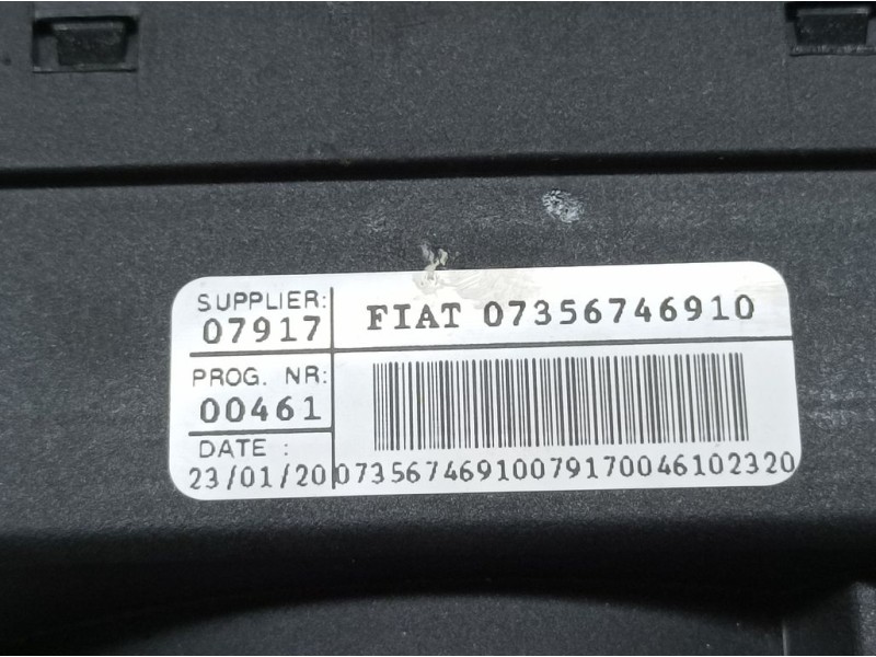 Recambio de mando luces y limpia para fiat nuova 500 (150) lounge referencia OEM IAM 7356746910  