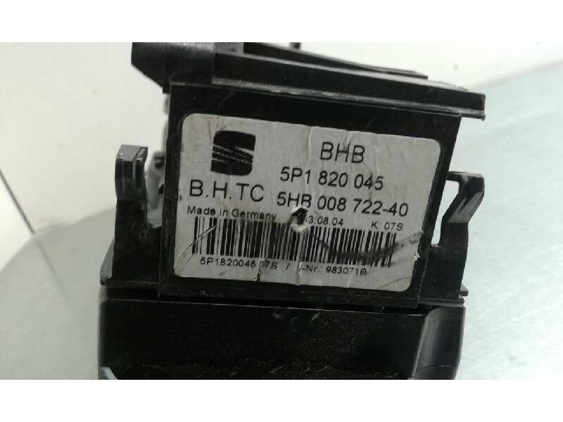 Recambio de mando climatizador para seat altea (5p1) 1.9 tdi referencia OEM IAM 5HB00872240 1000000670806 5P1820045