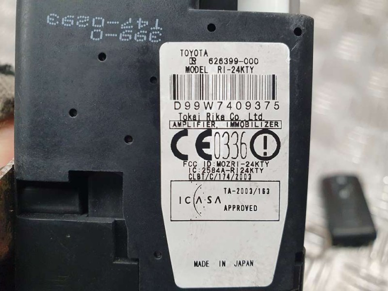 Recambio de conmutador de arranque para toyota prius (nhw20) sol referencia OEM IAM 626399000 2584ARI24KTY 