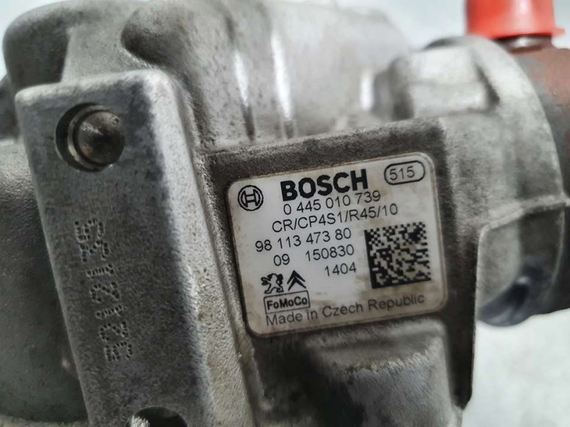 Recambio de bomba alta presion para peugeot 308 style referencia OEM IAM 9811347380 0445010739 BOSCH
