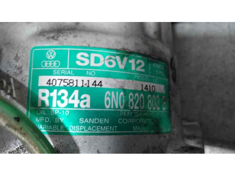 Recambio de compresor aire acondicionado para volkswagen lupo (6x1/6e1) conceptline referencia OEM IAM 6N0820803B  