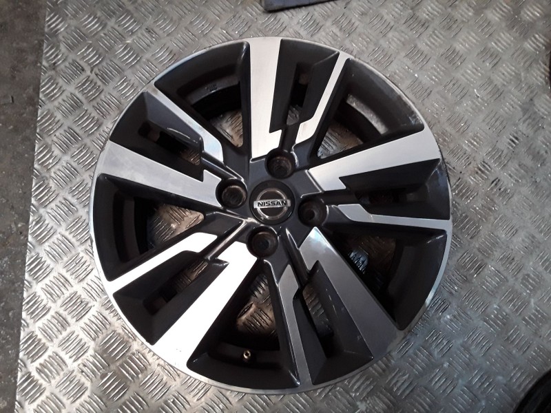 Recambio de juego llantas aluminio para nissan micra v (k14) 0.9 ig-t referencia OEM IAM 6X16 4 TORN ET50 ROZADAS ALUMINIO