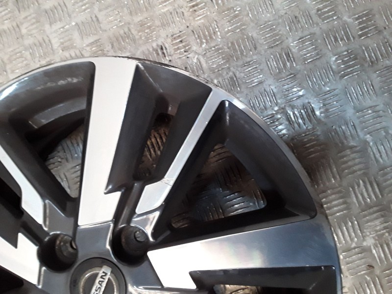 Recambio de juego llantas aluminio para nissan micra v (k14) 0.9 ig-t referencia OEM IAM 6X16 4 TORN ET50 ROZADAS ALUMINIO