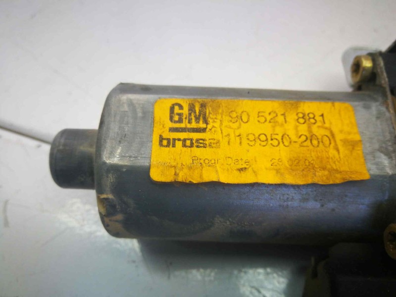 Recambio de elevalunas delantero izquierdo para opel astra g berlina club referencia OEM IAM 90521881  6 PINS