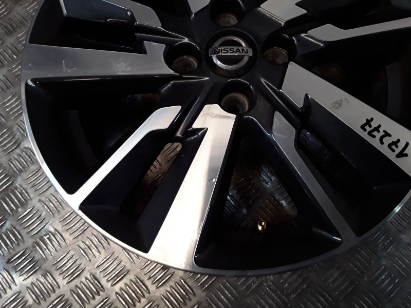 Recambio de juego llantas aluminio para nissan micra v (k14) 0.9 ig-t referencia OEM IAM 6X16 4 TORN ET50 ROZADAS ALUMINIO