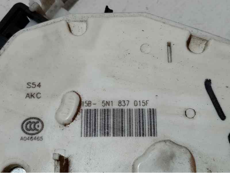 Recambio de cerradura puerta delantera izquierda para seat ibiza sc (6j1) 1.4 tdi referencia OEM IAM 5N1837015  7 PINS