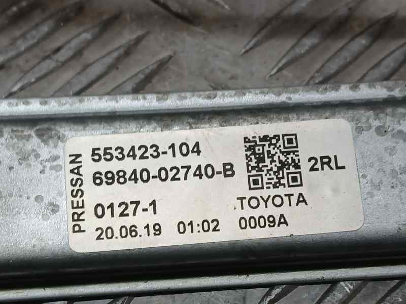Recambio de elevalunas trasero izquierdo para toyota corolla (e21) hybrid active referencia OEM IAM 6984002740B 553423104 ELECTR