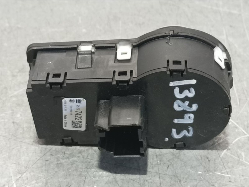 Recambio de mando luces para opel mokka selective referencia OEM IAM 95297422 10026915 