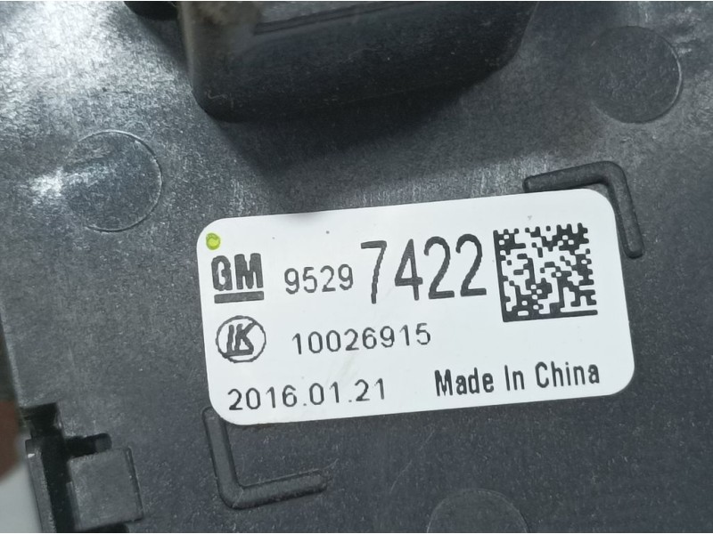 Recambio de mando luces para opel mokka selective referencia OEM IAM 95297422 10026915 