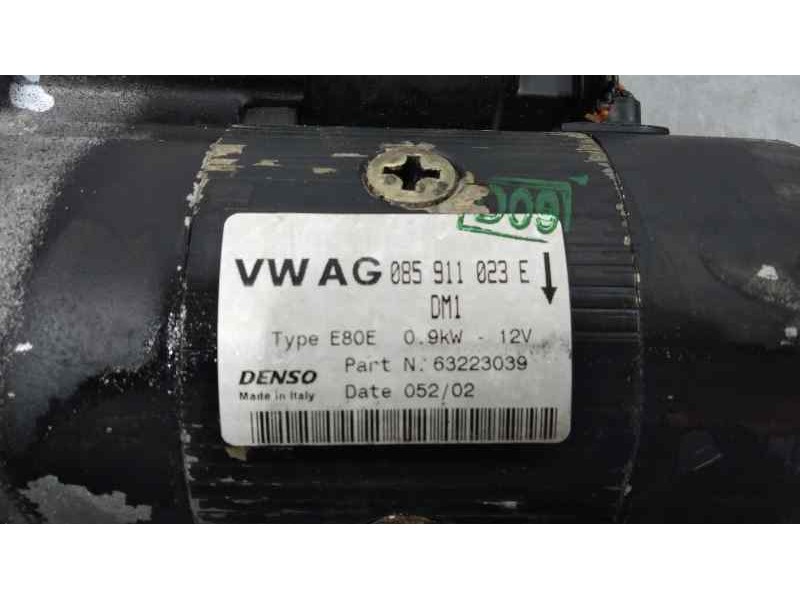 Recambio de motor arranque para volkswagen lupo (6x1/6e1) conceptline referencia OEM IAM 085911023E  DENSO