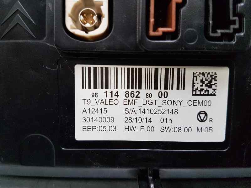 Recambio de sistema navegacion gps para peugeot 308 active referencia OEM IAM 9810475880 503551223807 C/RADIO