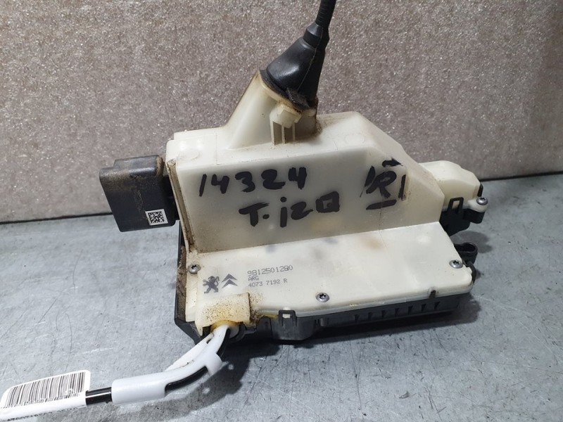 Recambio de cerradura puerta trasera izquierda para peugeot 2008 (--.2013) signature referencia OEM IAM 9812501280 40737192R 