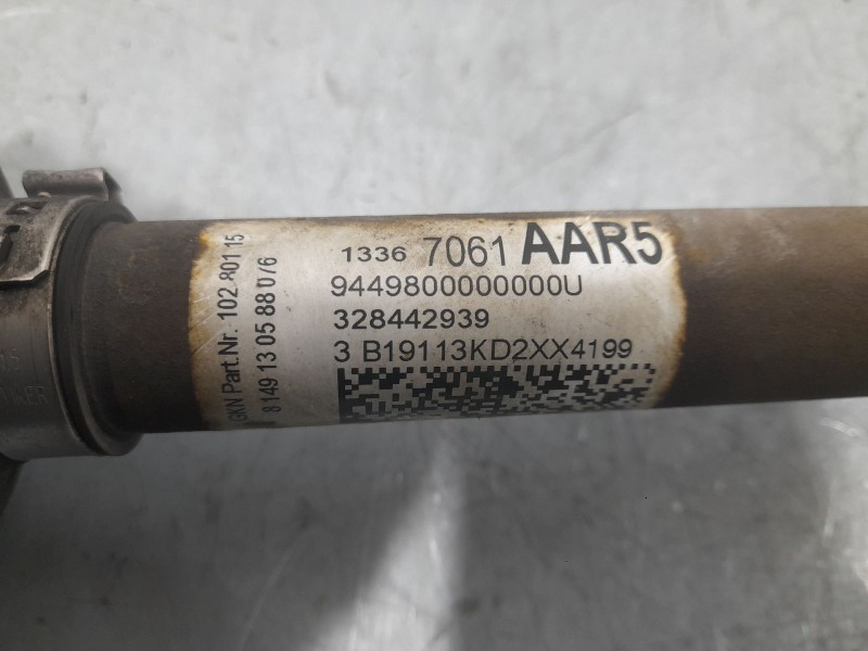 Recambio de transmision delantera izquierda para opel astra k (b16) 1.4 turbo (68) referencia OEM IAM 13367061  