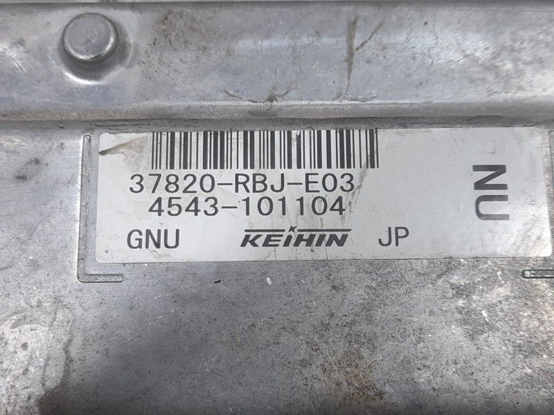 Recambio de centralita motor uce para honda insight (ze_) 1.3 ima (ze28, ze2) referencia OEM IAM 37820RBJE03 4543101104 KEIHIN