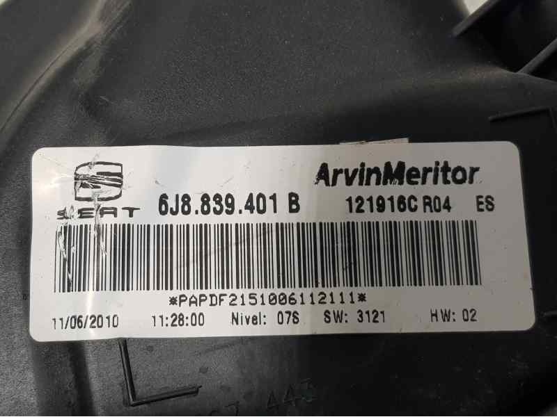 Recambio de elevalunas trasero izquierdo para seat ibiza st (6j8) style referencia OEM IAM 6J8839401B 6 PINS ELÉCTRICO