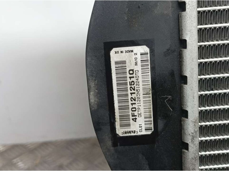 Recambio de radiador agua para audi a6 berlina (4f2) 2.0 tdi referencia OEM IAM 4F0121251Q  CALSONIC KANSEI