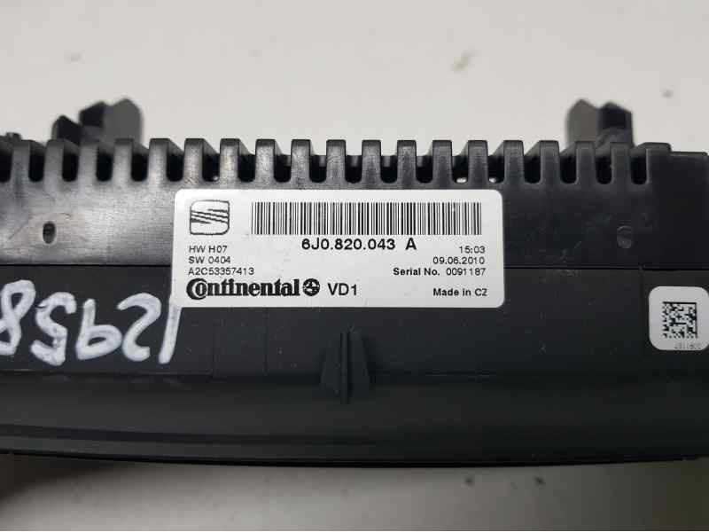 Recambio de mando climatizador para seat ibiza st (6j8) style referencia OEM IAM 6J0820043A A2C5357413 CONTINENTAL