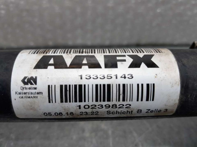 Recambio de transmision delantera derecha para opel astra j lim. 4türig business referencia OEM IAM 13335143 10239822 