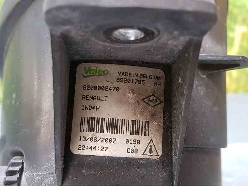 Recambio de faro antiniebla derecho para renault modus confort dynamique referencia OEM IAM 8200002470 89201785 VALEO