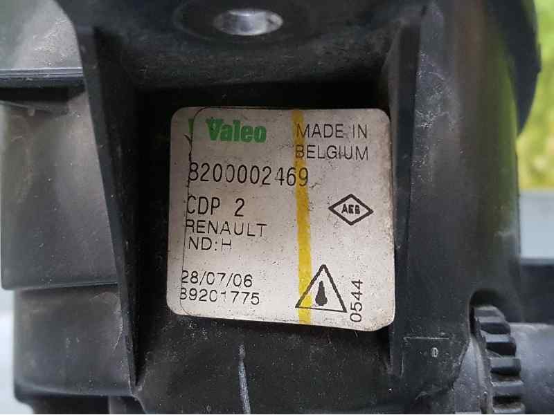 Recambio de faro antiniebla izquierdo para renault modus confort dynamique referencia OEM IAM 8200002469 89201775 VALEO