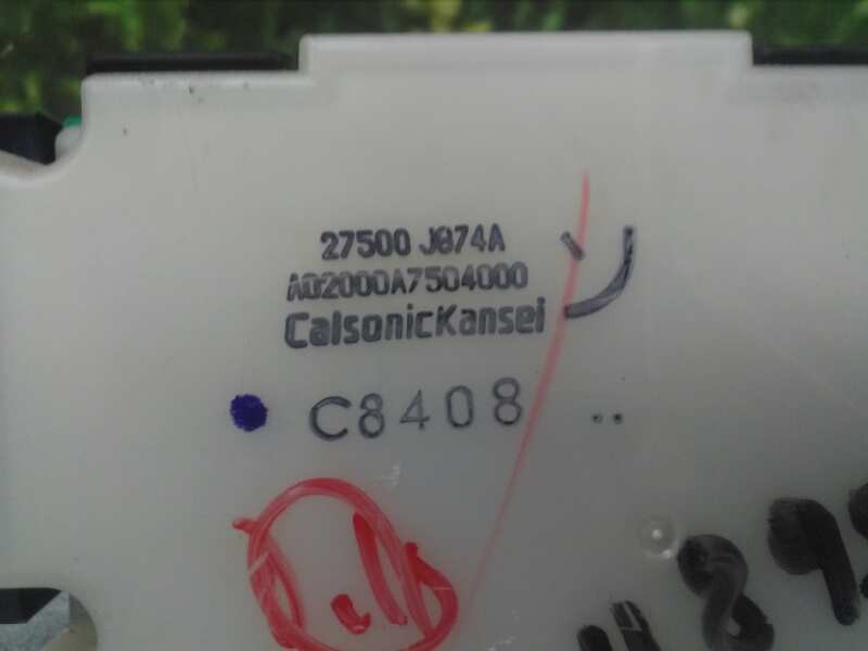 Recambio de mando climatizador para nissan x-trail (t31) se referencia OEM IAM 27500J674A  CALSONIC KANSEI