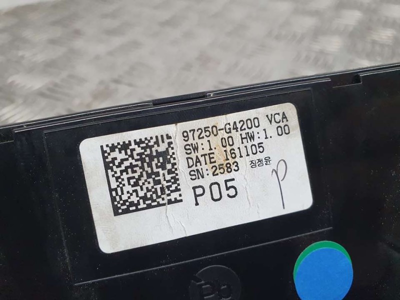 Recambio de mando climatizador para hyundai i30 cw (pd) style referencia OEM IAM 97250G4200  