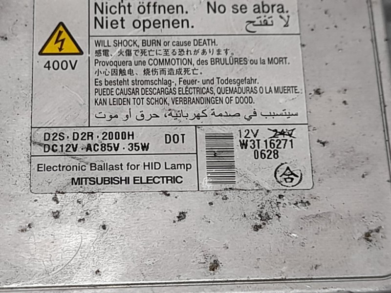 Recambio de centralita faros xenon para citroën c-crosser xtr referencia OEM IAM W3T162710628  