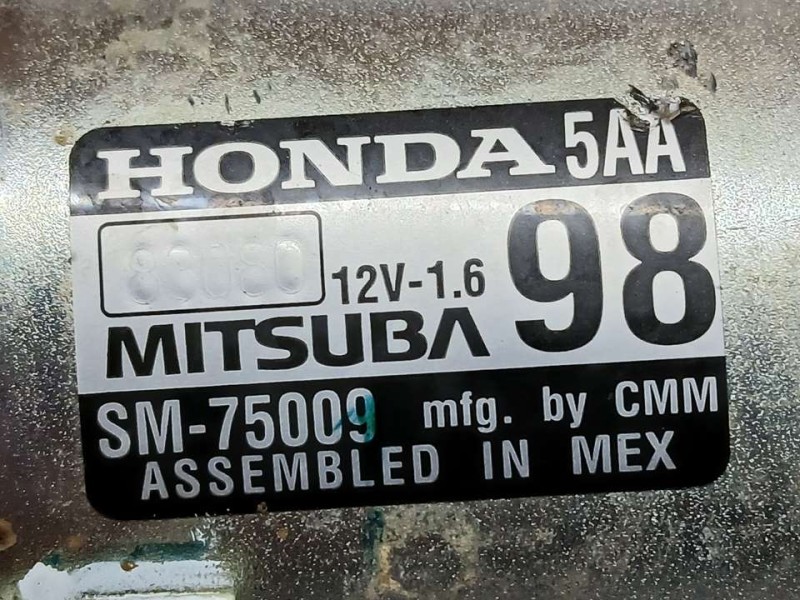 Recambio de motor arranque para honda civic lim.4 (fc) 1.5 comfort referencia OEM IAM 312005AAA02 SM75009 MITSUBHA