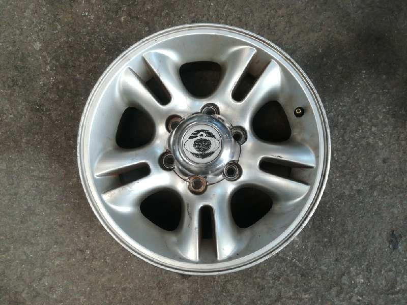 Recambio de juego llantas aluminio para ssangyong korando 2.9 tdi referencia OEM IAM  ALUMINIO 7X16 ET22 6TORN ROZADAS