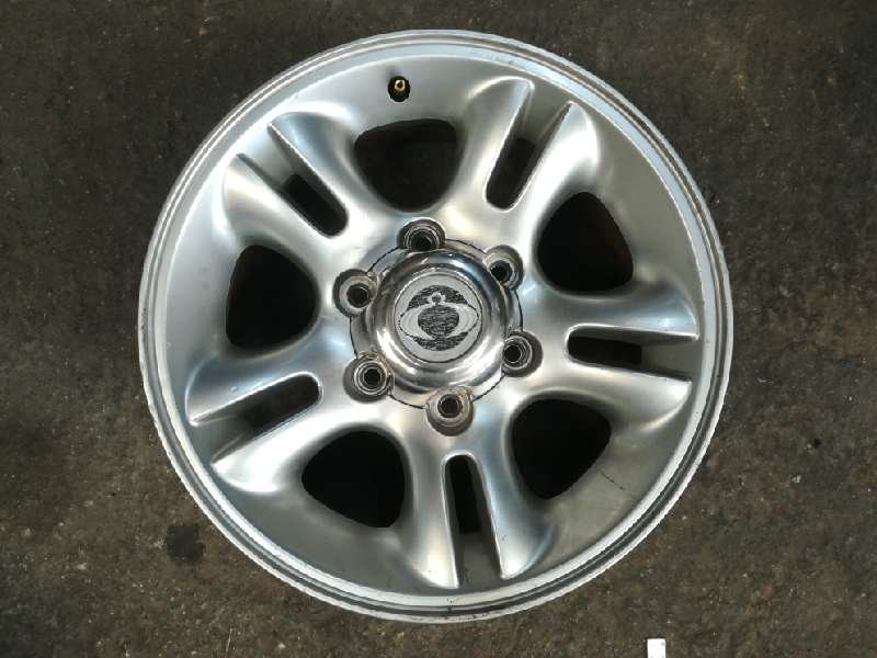 Recambio de juego llantas aluminio para ssangyong korando 2.9 tdi referencia OEM IAM  ALUMINIO 7X16 ET22 6TORN ROZADAS