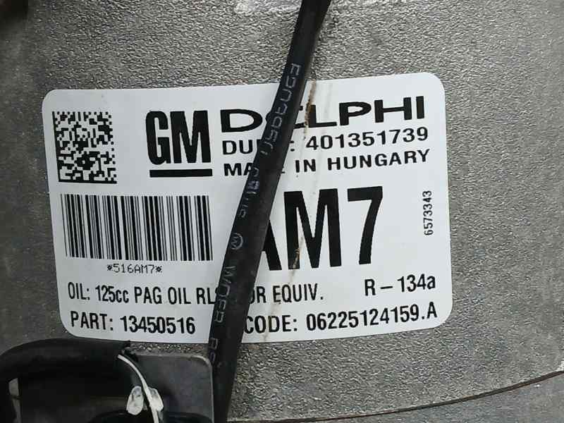 Recambio de compresor aire acondicionado para opel astra j lim. selective referencia OEM IAM 13450516 401351739 DELPHI
