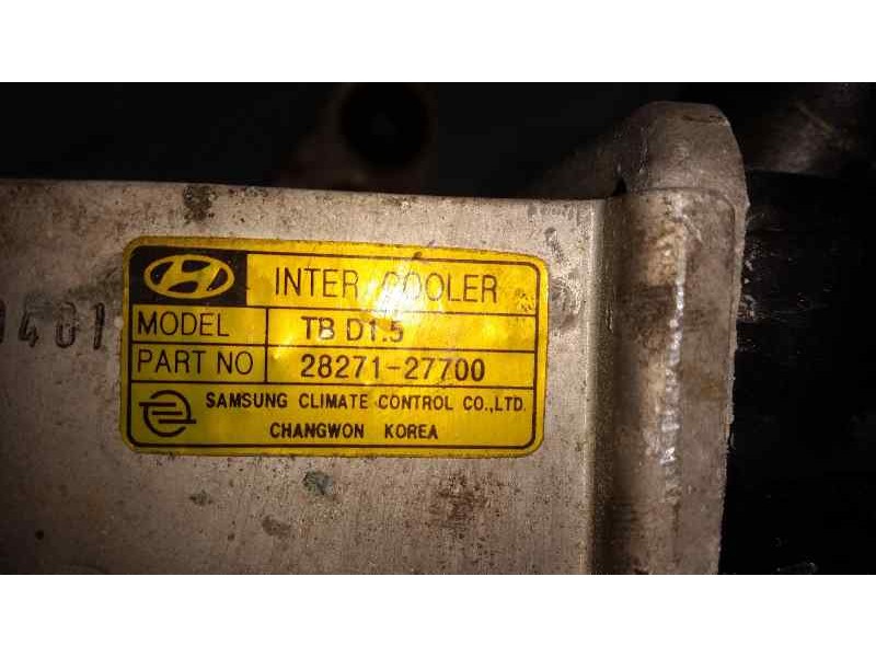 Recambio de intercooler para hyundai getz (tb) 1.5 crdi referencia OEM IAM 2827127700  