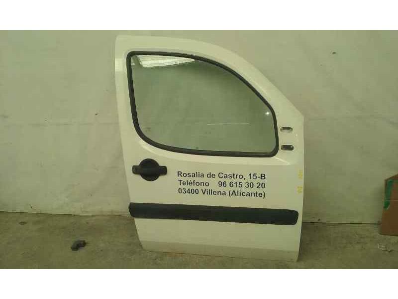 Recambio de puerta delantera derecha para fiat doblo (119) 1.3 16v multijet active com. (55kw) referencia OEM IAM   