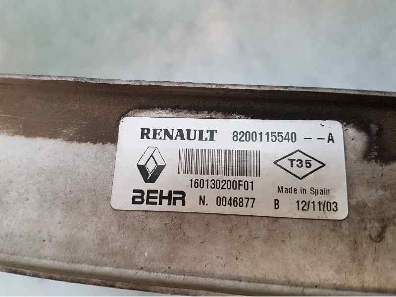 Recambio de intercooler para renault megane ii berlina 5p confort expression referencia OEM IAM 8200115540A 160130200F01 BEHR
