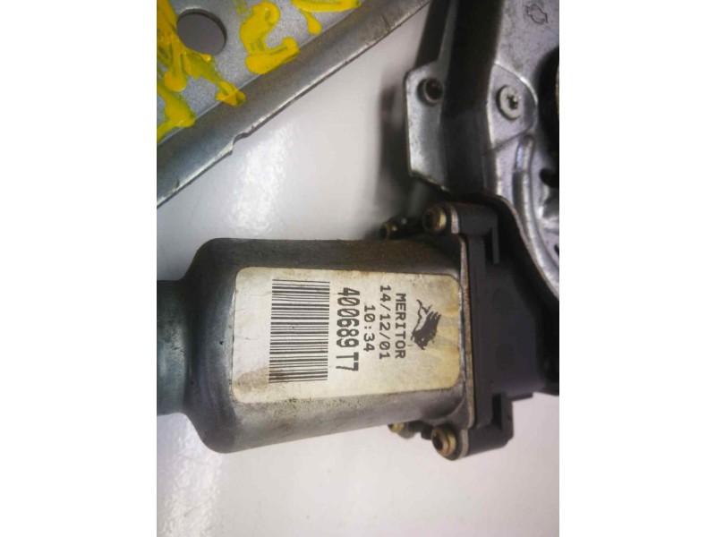 Recambio de elevalunas trasero derecho para nissan almera (n16/e) acenta referencia OEM IAM 400687T7  DOS PINS