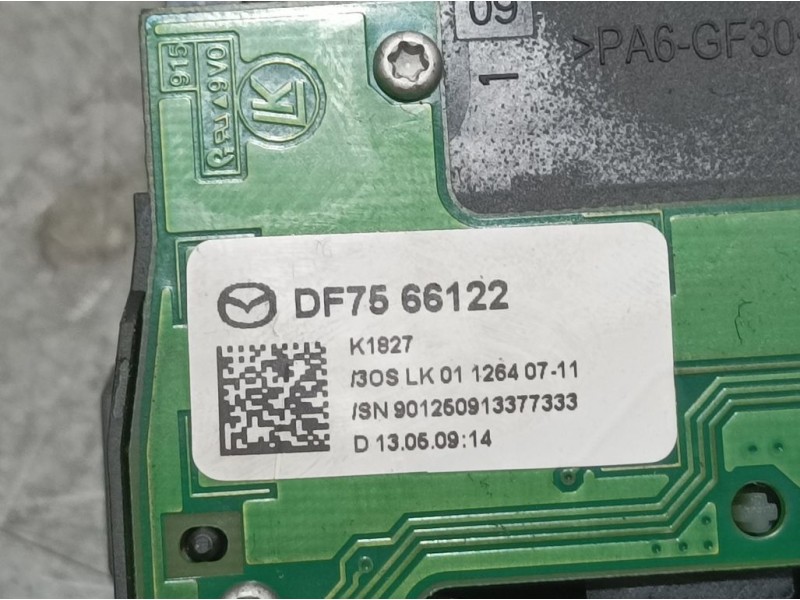 Recambio de mando luces para mazda 6 lim. (gh) 2.2 ce 125 active (5-ptas.) referencia OEM IAM DF7566122 0112640711 