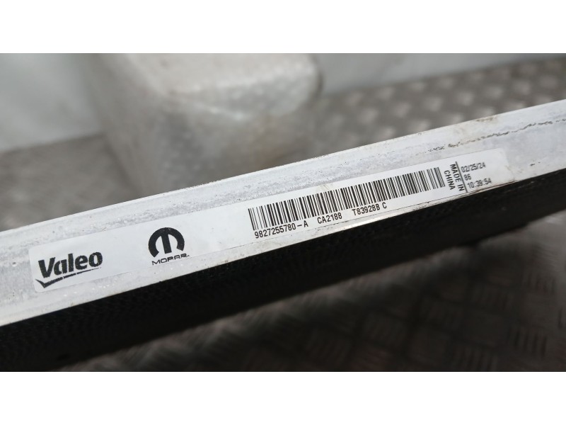 Recambio de condensador / radiador aire acondicionado para jeep avenger (j2) electric referencia OEM IAM 9827255780 VALEO T83928