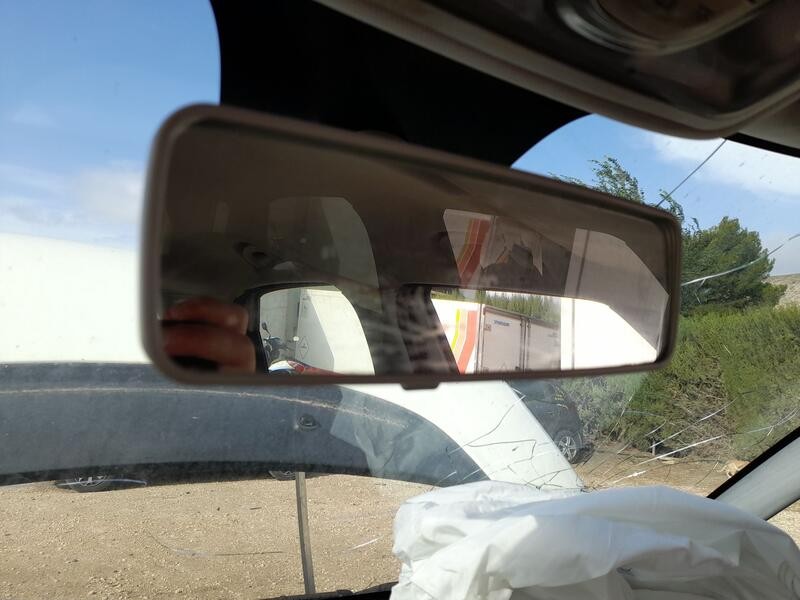 Recambio de espejo interior para fiat 500l (351_, 352_) 1.4 (199lyb1b) referencia OEM IAM 735583889  