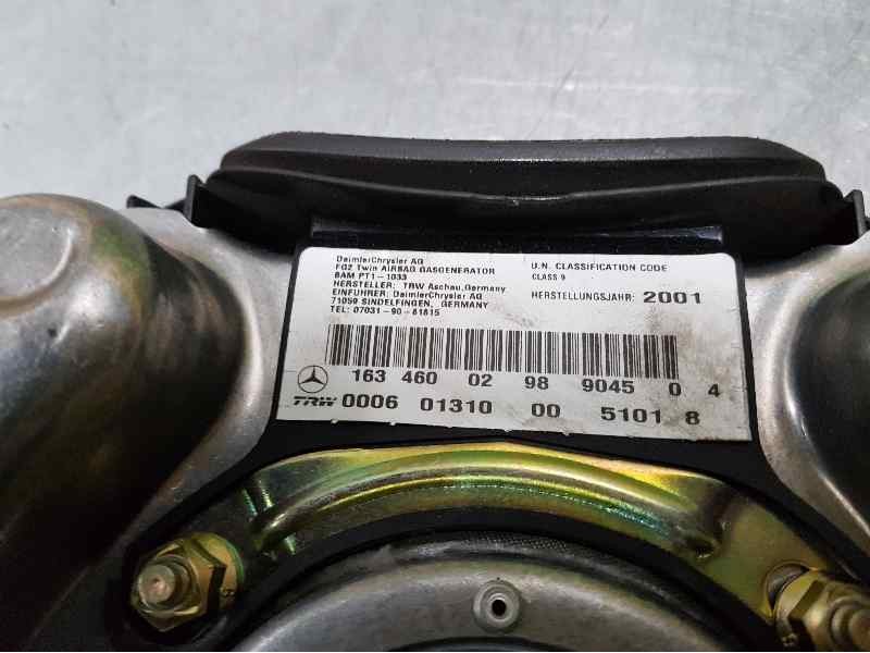 Recambio de kit airbag para mercedes-benz clase m (w163) 270 cdi (163.113) referencia OEM IAM A1634600298 SIN SALPICADERO NI PRE