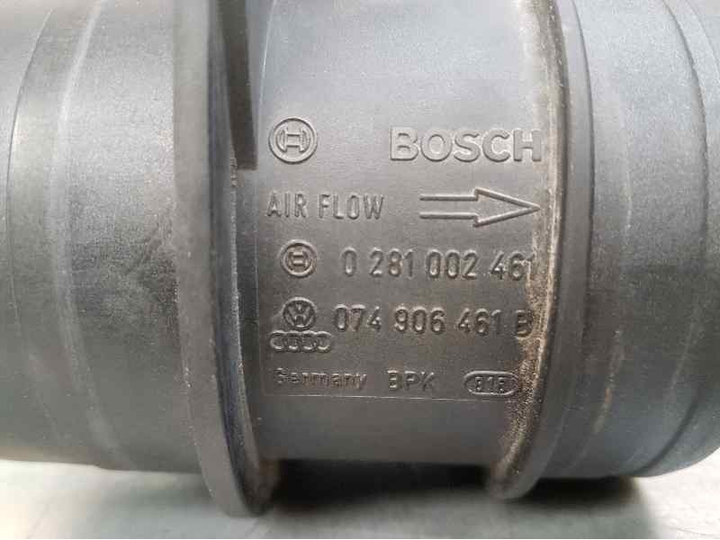 Recambio de caudalimetro para seat leon (1p1) stylance / style referencia OEM IAM 074906461B 0281002461 BOSCH