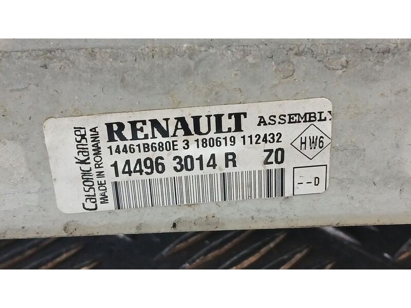 Recambio de intercooler para renault captur zen referencia OEM IAM 144963014R CALSONIC KANSEI 180619