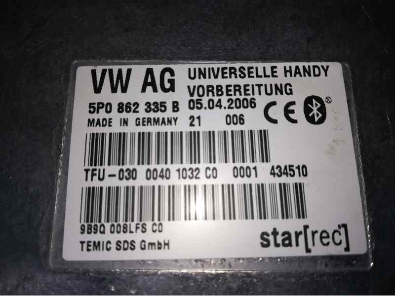 Recambio de modulo bluetooth para seat leon (1p1) stylance / style referencia OEM IAM 5P0862335B  