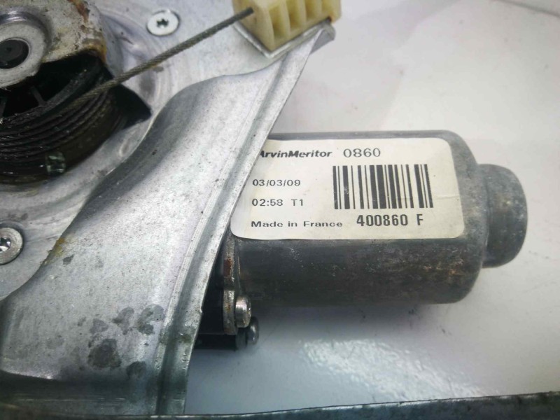 Recambio de elevalunas delantero izquierdo para renault clio iii authentique referencia OEM IAM  400860F 2 PINS