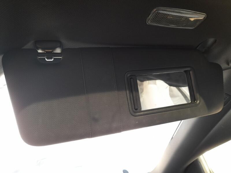 Recambio de parasol derecho para audi a5 (8t3) 3.0 tdi quattro referencia OEM IAM 8K0857552F  