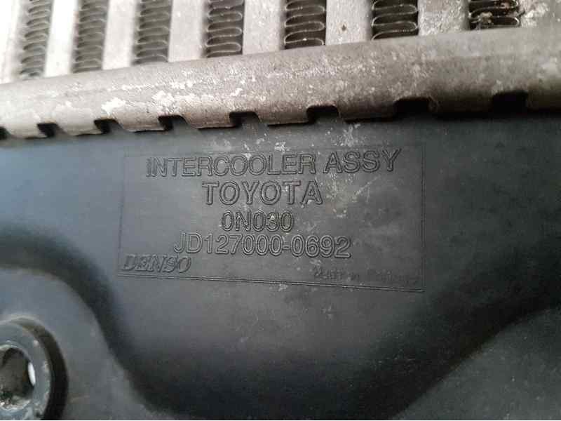 Recambio de intercooler para toyota auris luna+ referencia OEM IAM 0N030 JD1270000692 DENSO