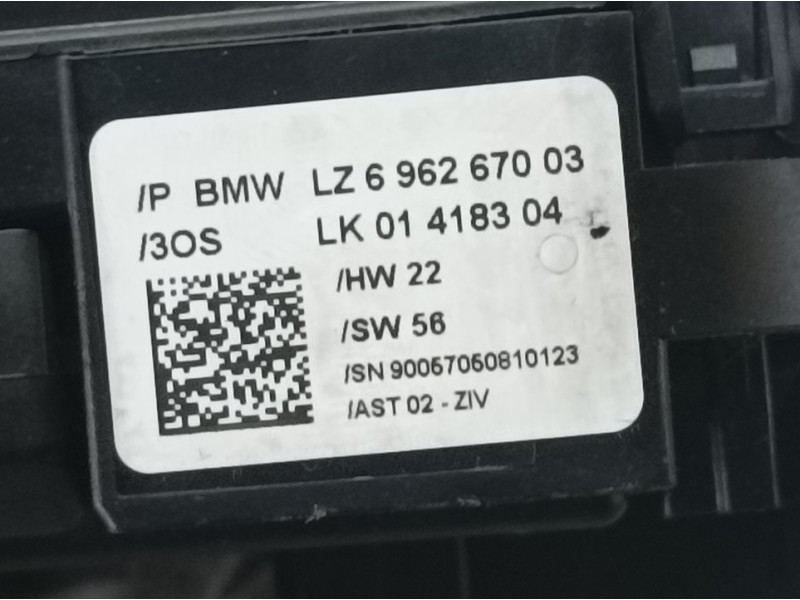 Recambio de mando luces y limpia para bmw serie 3 berlina (e90) 320d referencia OEM IAM 696267003 01418304 