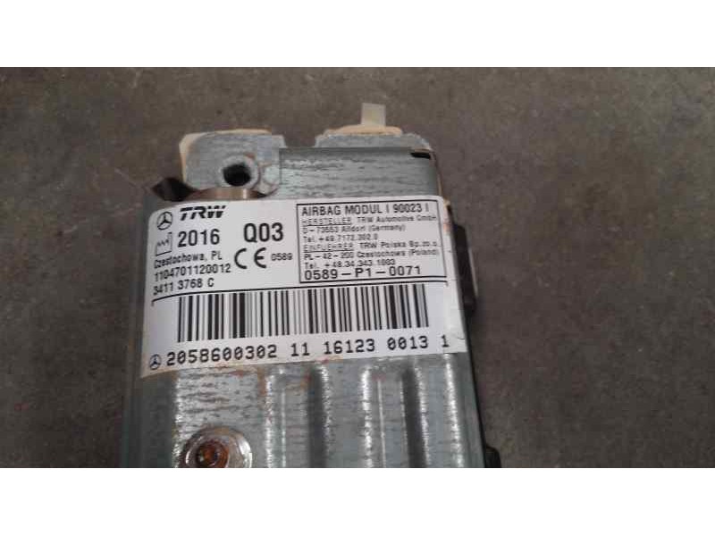 Recambio de kit airbag para mercedes-benz clase c coupe (w205) c 63 amg (205.386) referencia OEM IAM   VEHICULO INGLIS