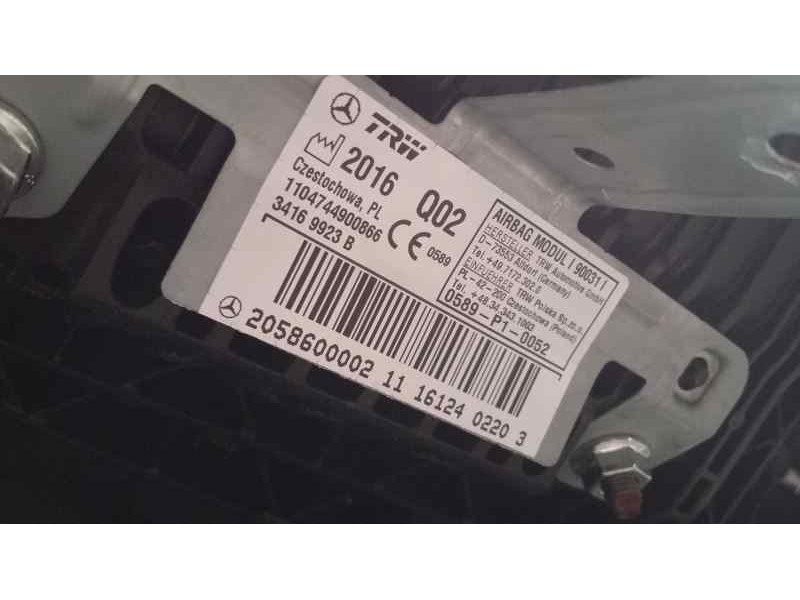 Recambio de kit airbag para mercedes-benz clase c coupe (w205) c 63 amg (205.386) referencia OEM IAM   VEHICULO INGLIS