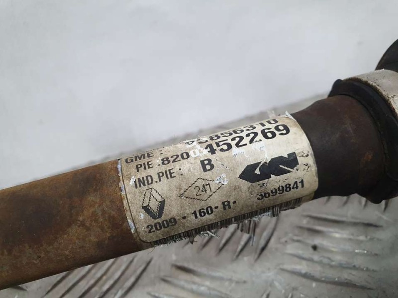 Recambio de transmision delantera izquierda para renault trafic combi (ab 4.01) 6 - plazas, acristalado parcial, combi corto ref