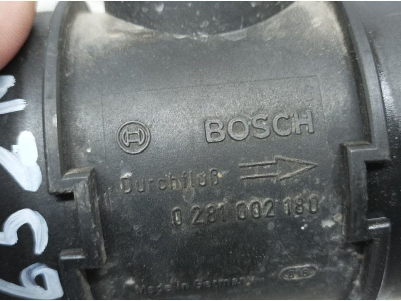 Recambio de caudalimetro para fiat bravo (182) jtd 105 / 100 suite referencia OEM IAM 0281002180  BOSCH